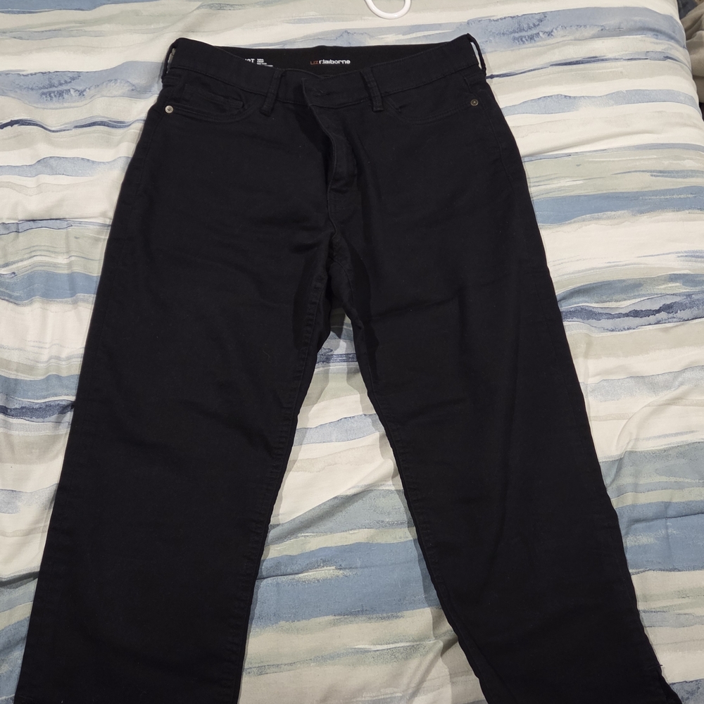 Liz Claiborne Classic Black Cropped Pants
